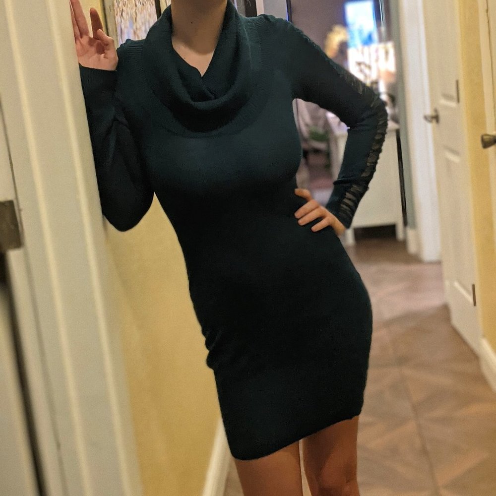 Bebe Sweater Tunic Dress